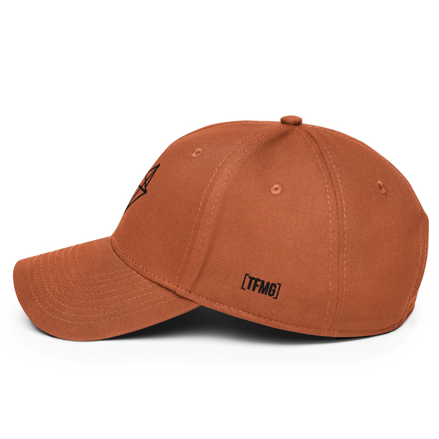 Structured baseball cap - Orange