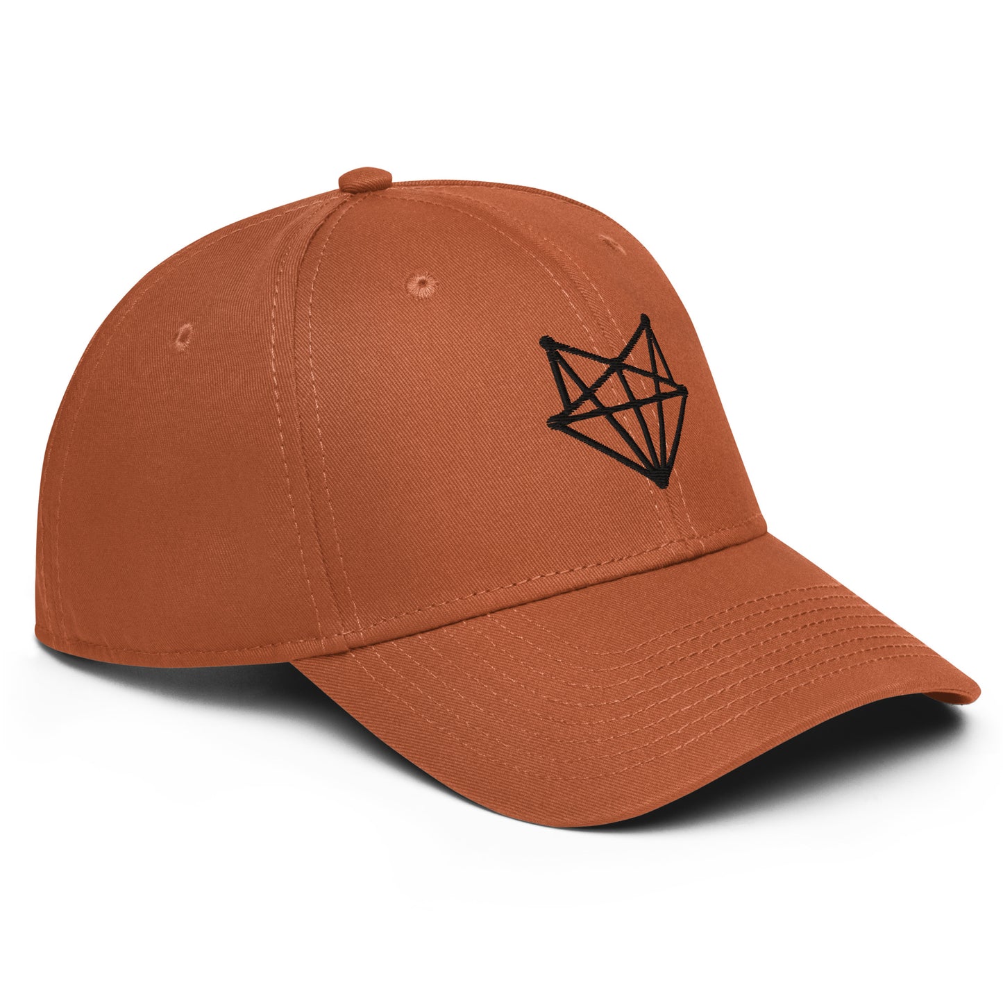 Structured baseball cap - Orange